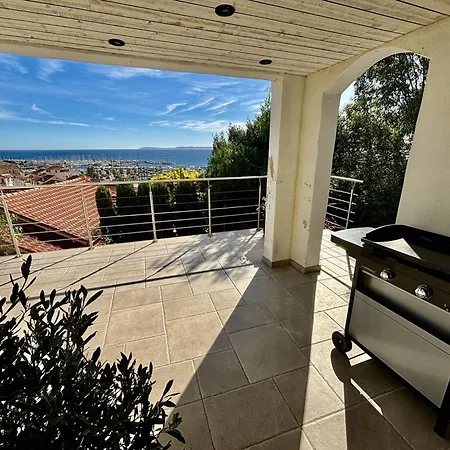 Villa Au Lavandou - Vue - Climatisation - Animaux Acceptes - Fr-1-816-23 *