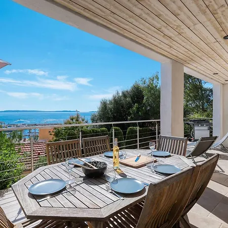 فيلة Superbe Vue Mer, Climatisee, Proche Plage, Parking, Animaux Acceptes - Fr-1-816-23 *